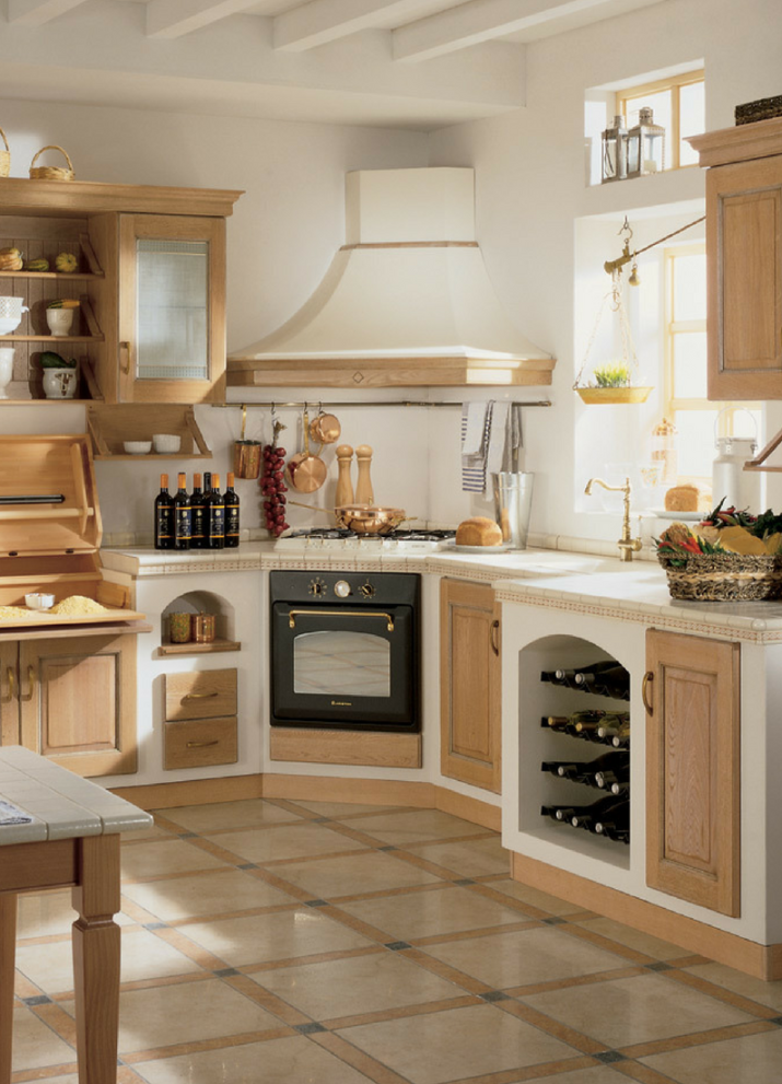 Landhausküchen aus Holz: Bilder & Ideen für rustikale Küchen im